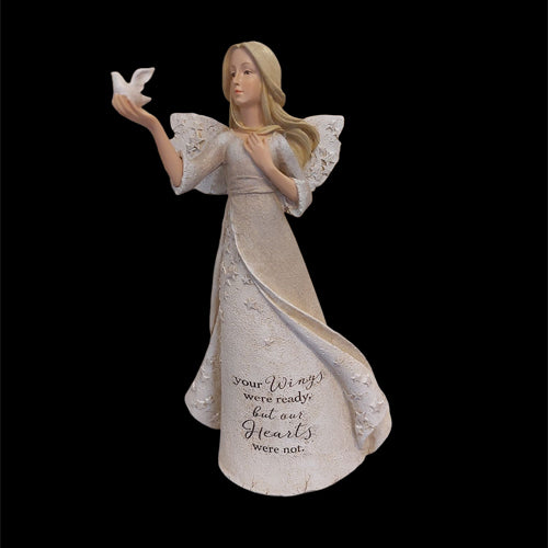 “Your Wings Were Ready….” Memorial Angel