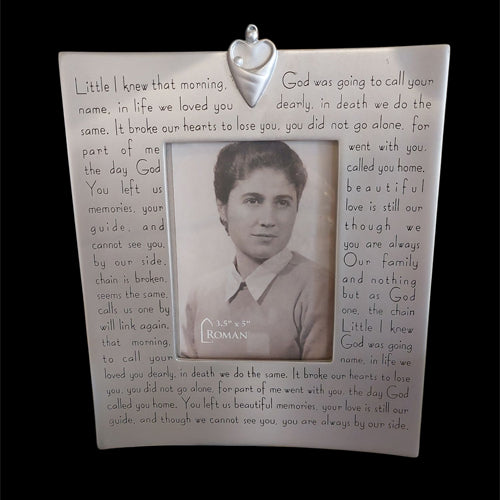 “Broken Chain” Memorial Frame"