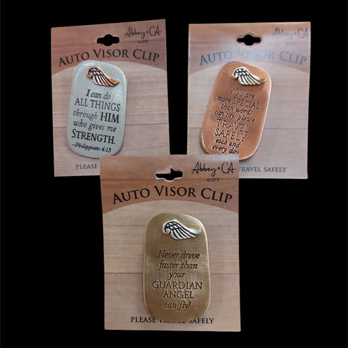 Christian Visor Clips